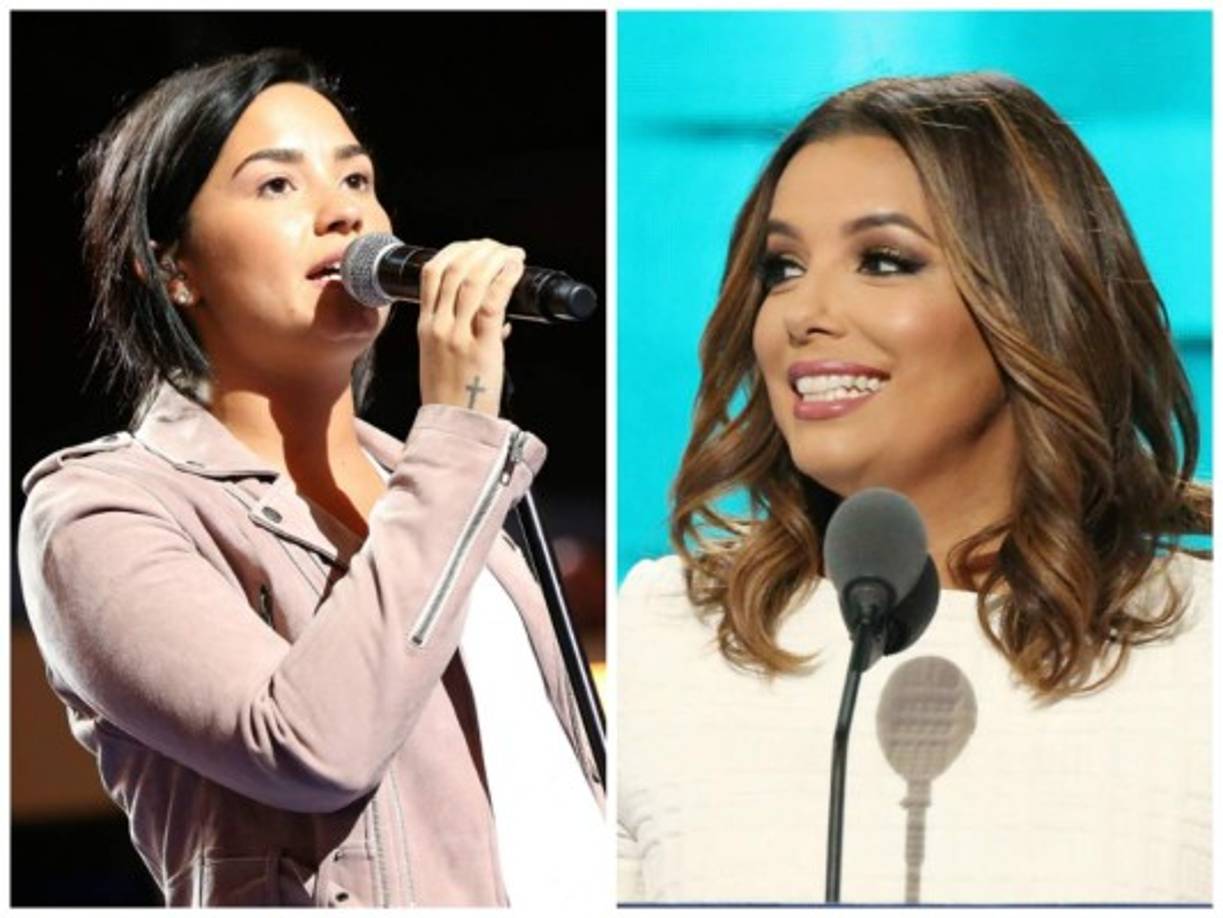 Con discursos sentidos como el de Michelle Obama y actuaciones musicales, la candidata Hillary Clinton recibió en la primera noche de la Convención Demócrata el apoyo de diversas celebridades que con conciencia de diversidad racial como Eva Longoria, o con la pasión juvenil de Demi Lovato dejaron claro que es el tiempo de las mujeres.